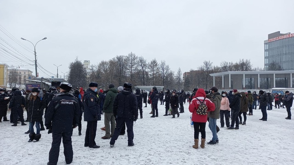 Ярославская полиция требует зарплату с организатора январского несанкционированного митинга