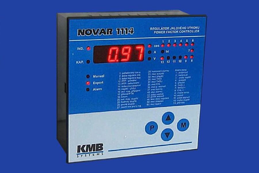 Преимущества регулятора реактивной мощности novar 1007