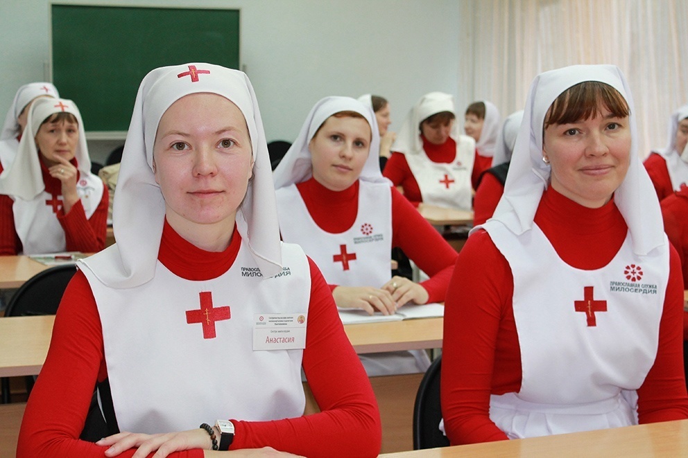 В Ярославле начинается обучение сестер милосердия