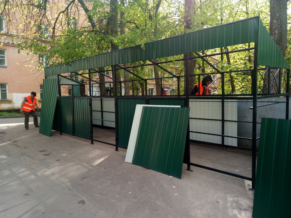 В Ярославле утвердили требования к внешнему облику контейнерных площадок