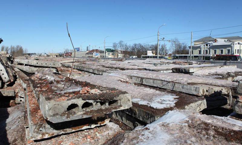 В Ярославле завершен демонтаж гостиницы «Чайка»