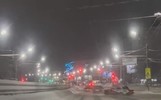 На Московском проспекте в Ярославле устроили массовый дрифт