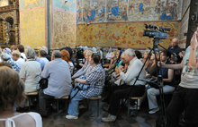 В церкви Ильи Пророка в Ярославле состоялся концерт симфонического хора Свердловской филармонии. Фоторепортаж