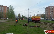 В Дзержинском районе Ярославля встали трамваи