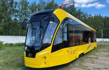 Новый ярославский трамвай показали журналистам