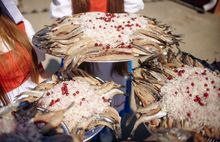 В Переславле-Залесском на фестивале съели более 100 кг селедки