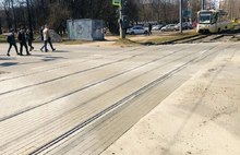 Мэр Ярославля отчитался о ремонте трамвайных переездов