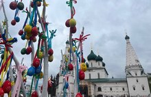 На Советской площади в Ярославле проходит Пасхальный фестиваль