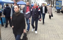 Болельщики «Спартака» уже приехали в Ярославль. С фото