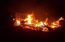 В Ярославской области сгорел жилой  дом