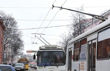 В Ярославле встали троллейбусы. С Фото