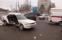В Ярославле произошло тройное столкновение 