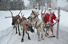 Шестнадцать мгновений из жизни Дедов Морозов в Ярославле с Кари Хейккиля во главе. С фото