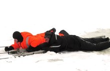 Поисково-спасательные службы Ярославской области проводят тренировки по спасению людей на льду Которосли