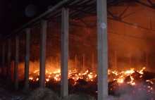 В  Даниловском районе Ярославской области горел льнозавод