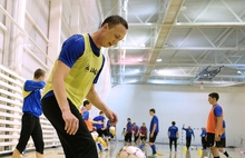У футболистов «Шинника» Ярославля прошла первая тренировка. Фоторепортаж
