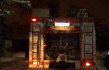 Сегодня в Красноперекопском районе Ярославля горел остановочный комплекс