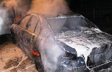 В Ярославской области сгорели две иномарки