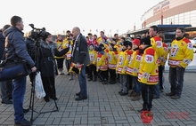 В Ярославле юные хоккеисты с родины Карела Рахунека почтили память погибшего «Локомотива». С фото и видео