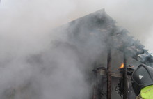 В Ярославской области сгорела баня - есть пострадавшие