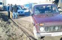 На окружной у Ярославля столкнулись три автомобиля