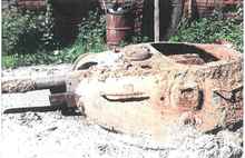 В Рыбинске на стройплощадке нашли башню танка Т-34