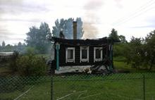 В поселке Каменники Рыбинского района сгорел жилой дом