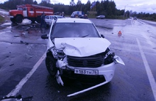 После аварии в Рыбинске два человека с травмами попали в больницу