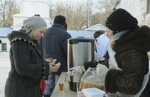 В Ярославле  проходит постоянно действующая акция «Накорми голодного». Фоторепортаж