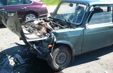 В Ярославле двое травмированы в результате столкновения машин в Брагино