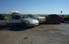 В Ярославском районе не смогли разъехаться три машины