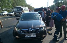 На Московском проспекте в Ярославле столкнулись две иномарки