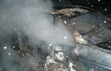 В понедельник рано утром в Ярославле сгорел «ВАЗ»