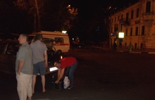 Ночью в центре Ярославля при столкновении перевернулась «Лада Приора»