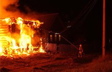 В Тутаевском районе сгорел дом