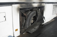 В Ярославской области загорелся рейсовый автобус