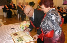 В Ярославле чествовали семейные пары, отмечающие юбилей