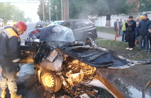 В Ярославле пьяный в ДТП погубил двух человек, врезавшись в стоящую на светофоре машину
