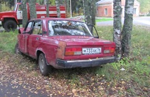В Ярославской области «Жигули» врезались в дерево