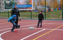 В Дзержинском районе Ярославля одна за другой открываются спортивные площадки