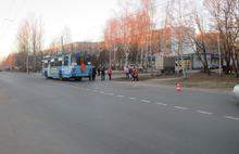 В Рыбинске троллейбус сбил мужчину