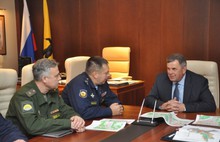 Сергей Ястребов обсудил перспективы размещения парашютно-десантного полка на территории Ярославской области