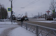 В Дзержинском районе Ярославле завершены работы по реконструкции светофора