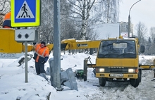 В Ярославле еще один участок дороги стал более безопасным для пешеходов. Фоторепортаж