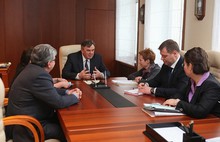Сергей Ястребов провел встречу с руководителем Федерального агентства по управлению госимуществом Ольгой Дергуновой