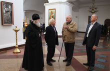Митрополит Пантелеимон и Виктор Тырышкин побывали в Успенском кафедральном соборе