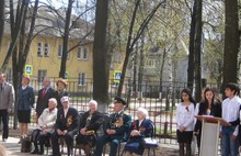 В ярославской школе № 3 вновь открыли памятник Герою Советского Союза М. П. Жукову