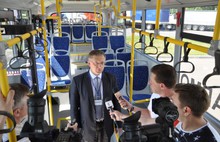 В Ярославле тестируют автобус на газомоторном топливе