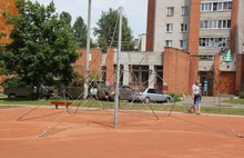 В Заволжском районе Ярославля появилась новая детская площадка