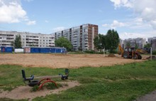 В Ярославле на месте парковки начали строить детскую площадку